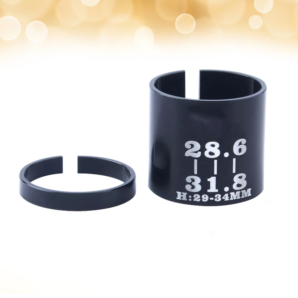 

Alloy Seat Rod Clamp 31.8 To 28.6Mm For Mountain Bike Strong Lightweight Seatpost Lock Road Commuter Black Seat Tube Reducer
