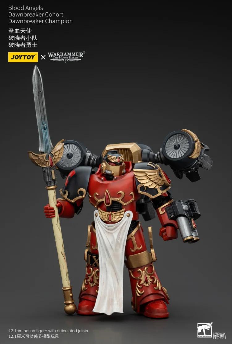 

【TM】In Stock Original JOYTOY Warhammer Sons of Horus Contemptor Dreadnought with Gravis Autocannon 1/18 Figures Model Toys Gifts