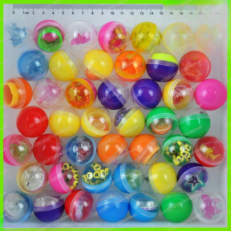 

32Mm mixed doll egg toy, egg toy, egg toy plastic ball 50 pieces