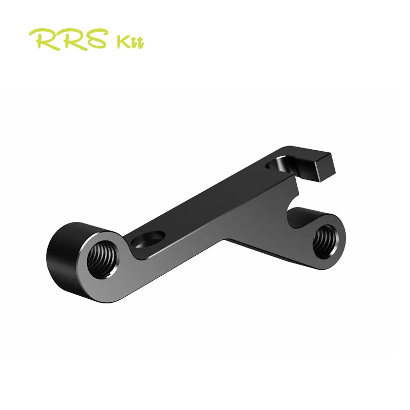 RRSKIT IS Mount To Flat Mount Bike Brake Adapter 160 180mm Rotors MTB Brake Caliper Adapter For Frame Fork Bicycle Accessories