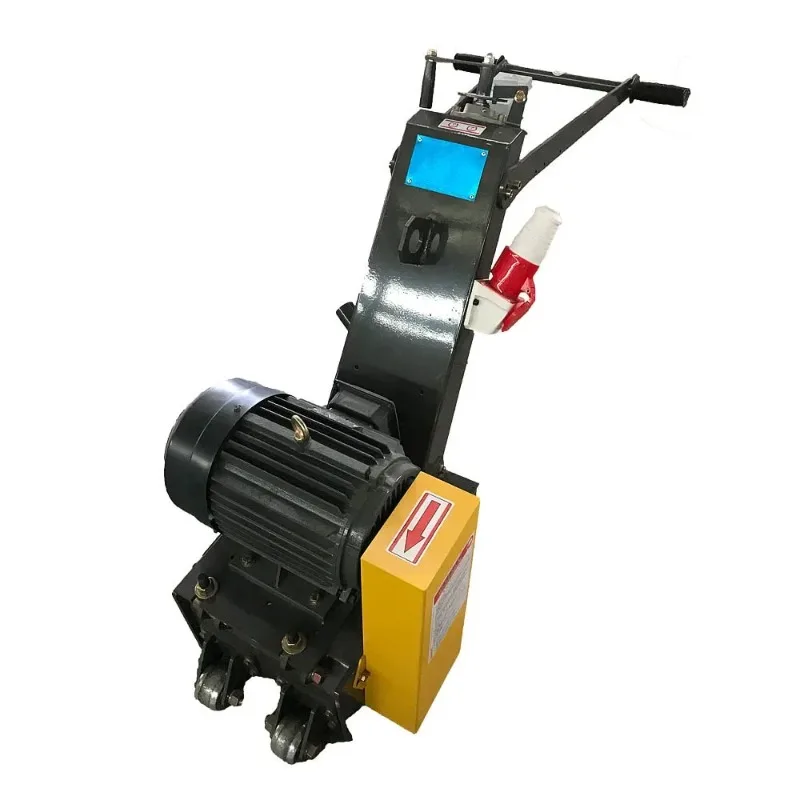 

Light weight adjustable speed hydraulic concrete scarifier