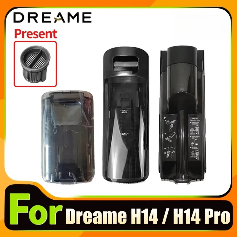 Réservoir d'eau d'origine pour Dreame H14/ H14 Pro, boîte d'eau propre et sale, accessoires, pièces de rechange pour aspirateur humide et sec Réservoir d'eau d'origine pour Dreame H14/ H14 Pro, boîte d'eau propre et sale, accessoires, pièces de rechange pour aspirateur humide et sec