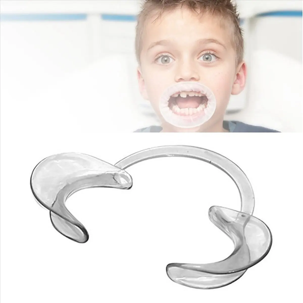●3pcs Autoclavable Dental Teeth Whitening Lip & Cheek Retractor Dentist Mouth Opener Repeat Use, S