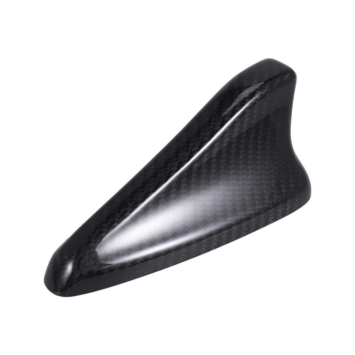 Carbon Fibre Car Roof Shark Fin Antenna Signal Aerials Cover Trim for Kia Stinger