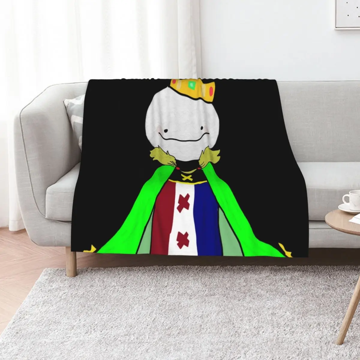 Dream smile merch - Dream smp flag Throw Blanket Machine Washable Soft Warm Blanket