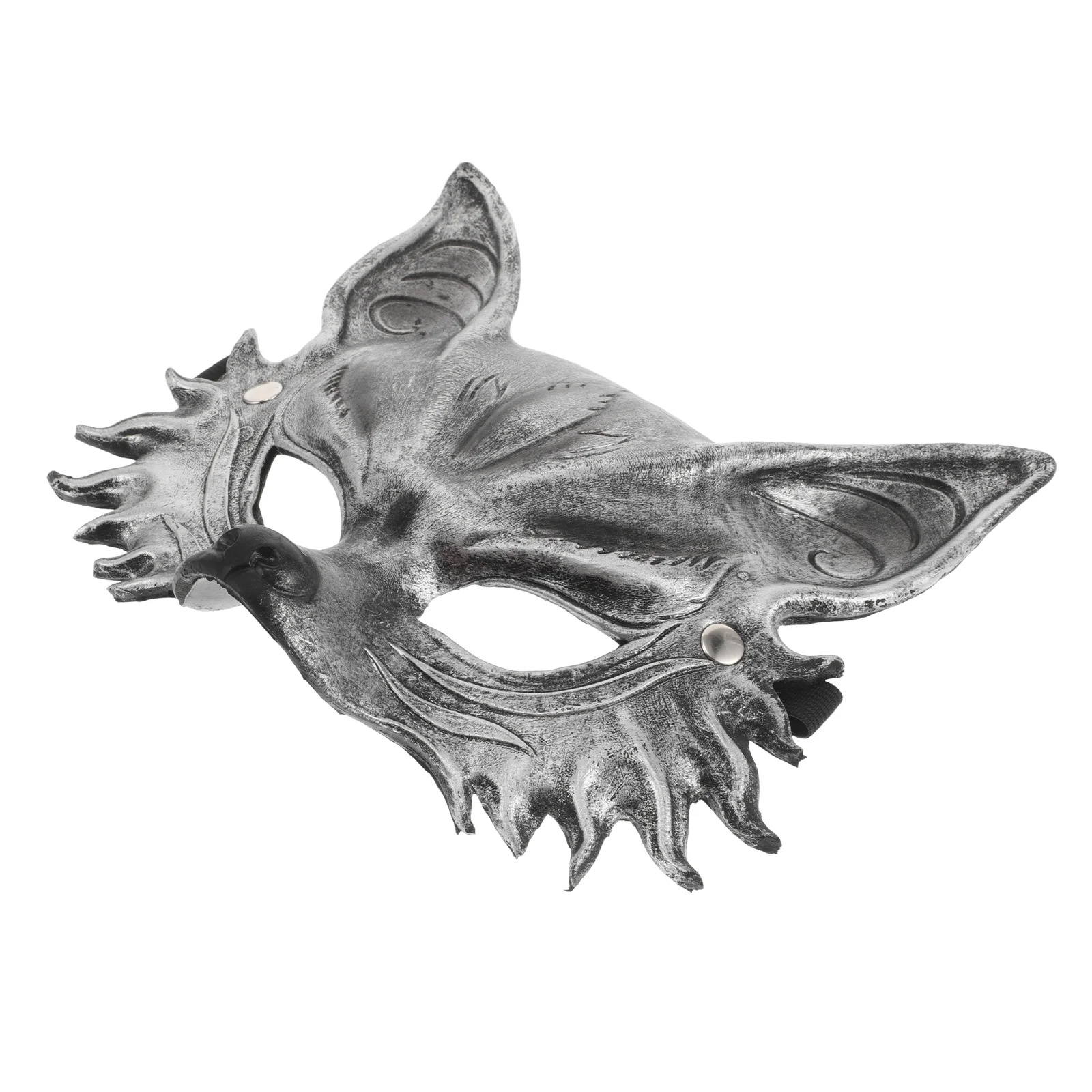 Halloween Fox Mask For Men Realistic 3d Animal Cosplay Half Face Mask For Parties Masquerades And Creative Costumes Cosplay Fox