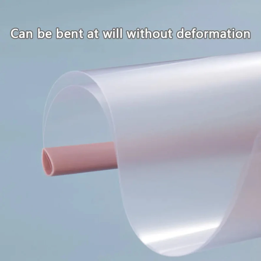 A4 Transparent Folder Thickened Plastic Folder File Waterproof Test Paper Storage Bag Office Document Classification Bag