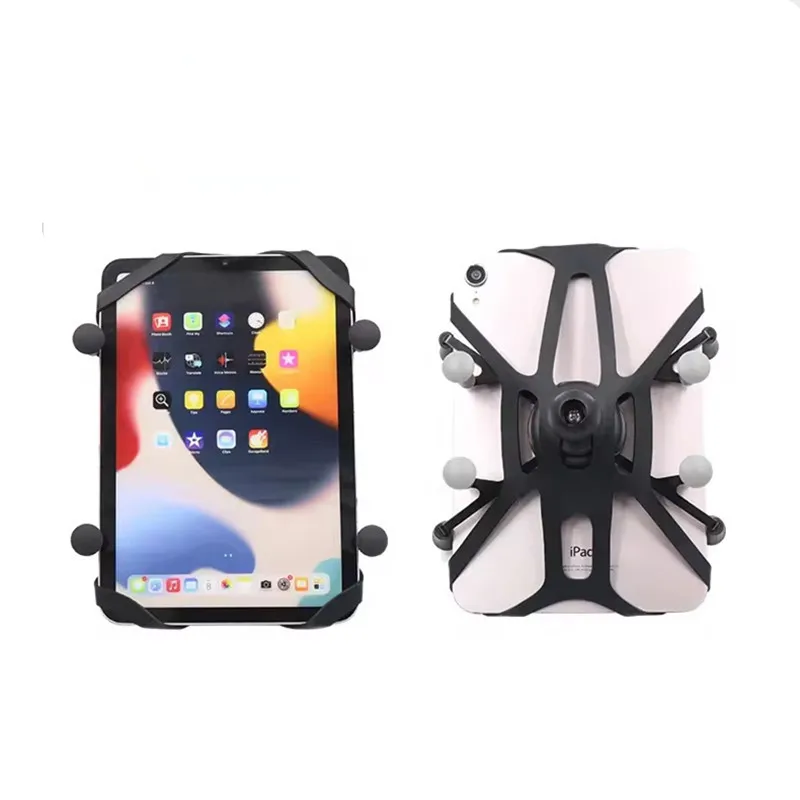 حامل تابلت مع كرة 1 بوصة أو 1.5 بوصة متوافق مع حوامل ذاكرة الوصول العشوائي لجهاز iPad X مقاس 7 بوصات - 8 بوصات