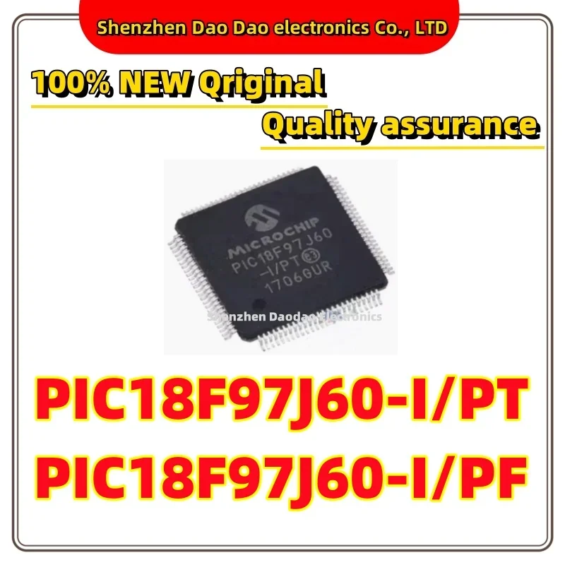 

PIC18F97J60-I/PT PIC18F97J60-I/PF PIC18F97J60 QFP-100 Microcontroller chip IC new original