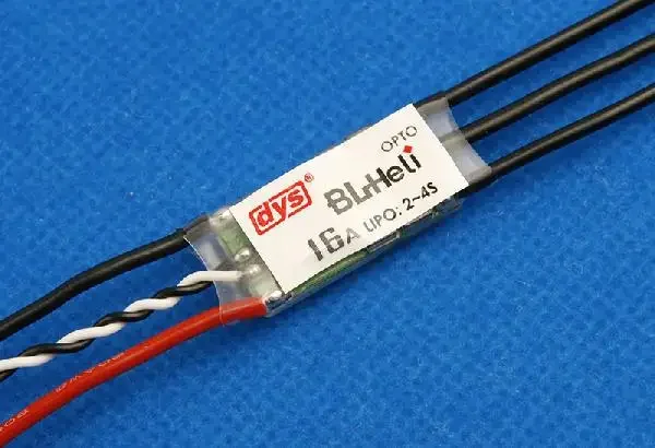 DYS BL16A Mini 20-500Hz 16A BLHeli ESC speed controller OPTO 2-4s SN for RC FPV QAV160 180 250 300 330 small aircraft