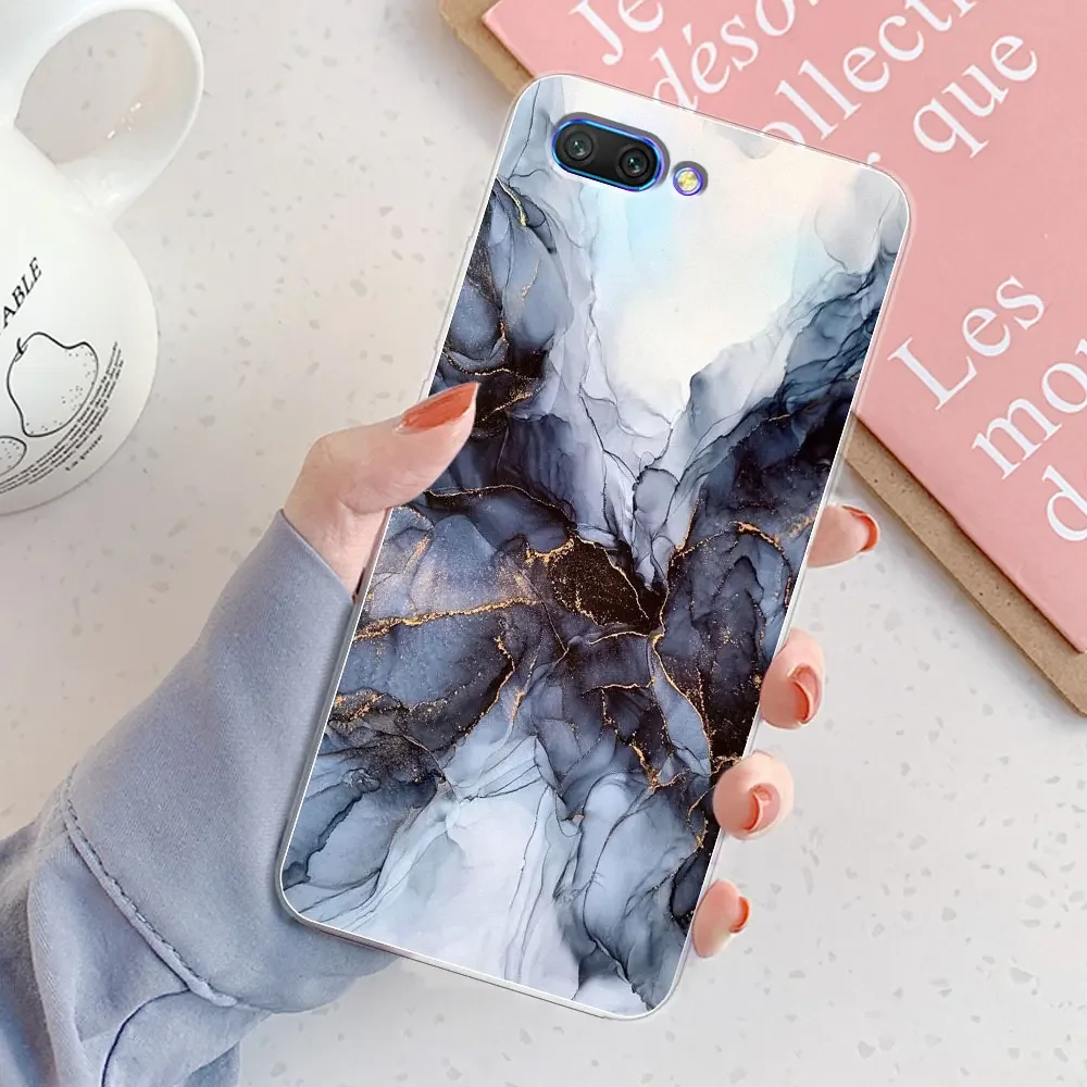 For Huawei Honor 10 Case Cover Honor10 Marble Clear Silicone Phone Case For Honor 10 COL-AL10 COL-L29 COL-L19 COL-TL10 Bumper