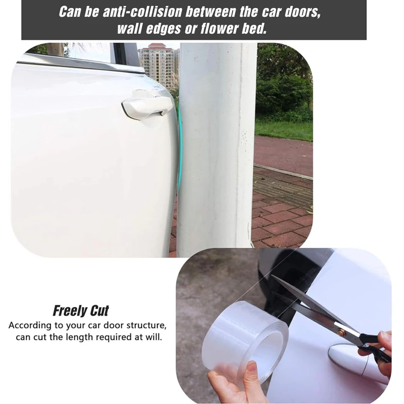 HOT 10cm*300cm Auto-Folie Stoßstangen-Lackschutzfolie Kratzfeste Auto-Folie Wasserdichter Schutz Transparente Lackschutzfolie 10/15/20cm – Detail 4