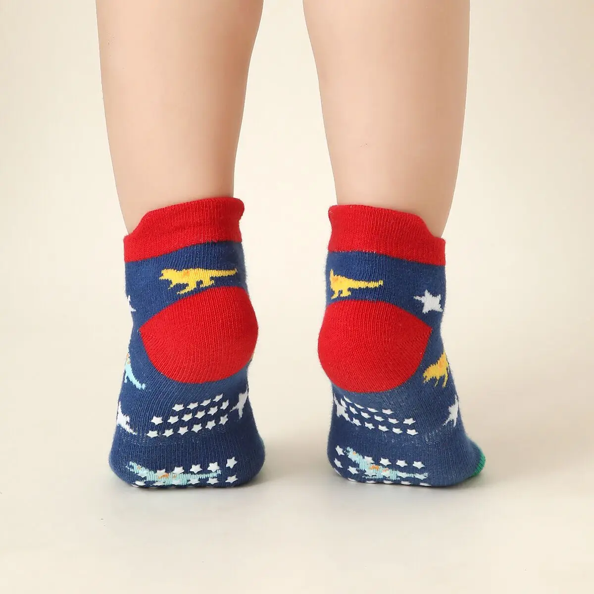 5pairs/Lot Baby Socks Cotton Floor Socks Boy Child Short Non-Slip Socks