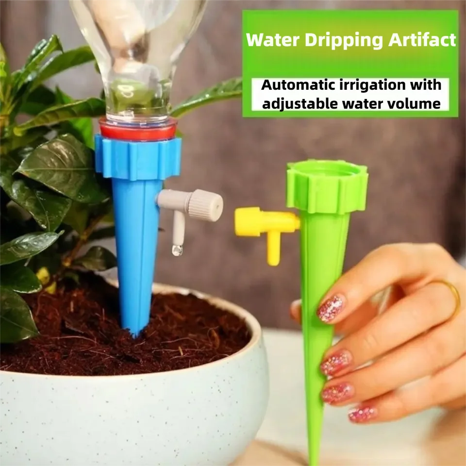 Automatic Watering Drip Plants Irrigation Drip Droppers Garden Watering System Plant Self Watering Kits Insert Water Devices