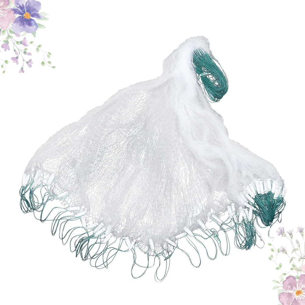 

Monofilament Fishing Net Trap 1M X 25M Strong Transparent Lightweight Easy Throw Novice Friendly Sink Fast Bait Escape