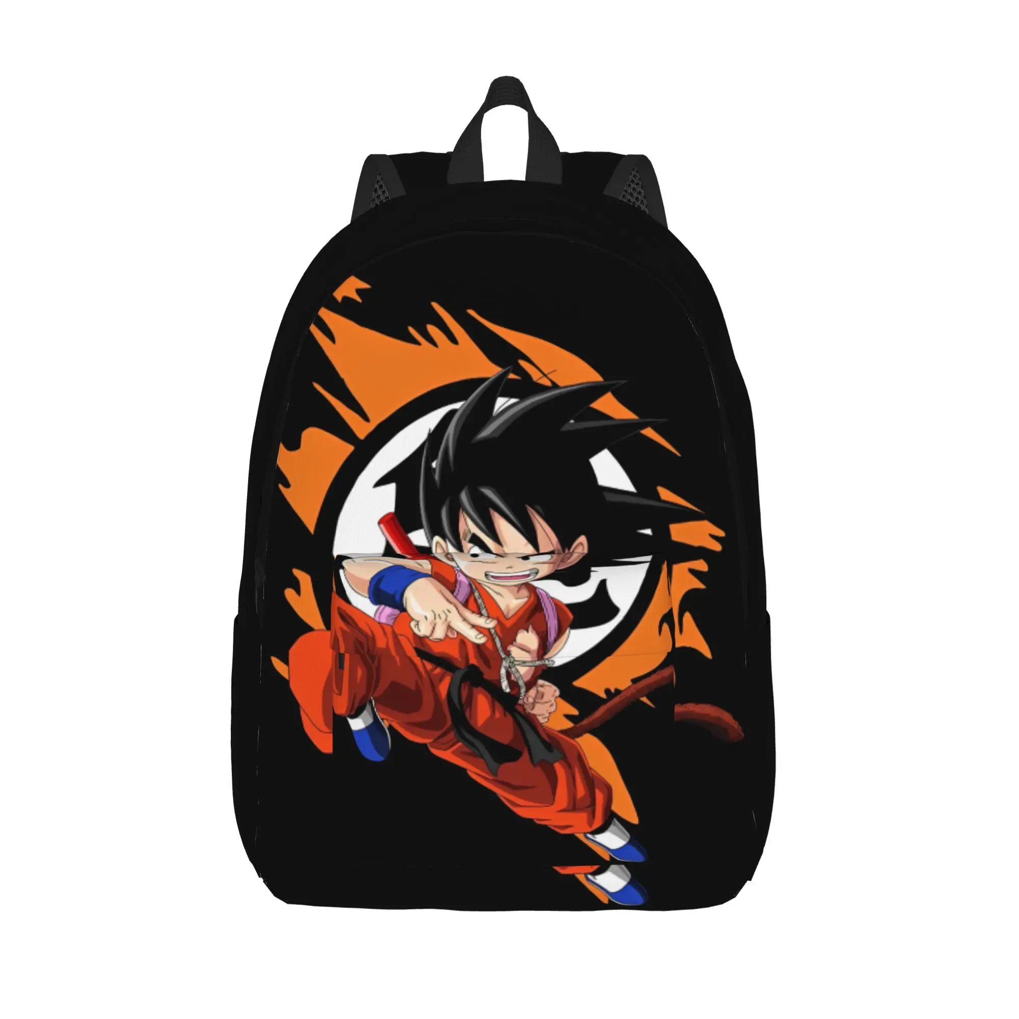 

dragon goko dragonballz dragonball Teenage Backpack with Pocket High School Business Daypack for Men Women Shoulder Bag
