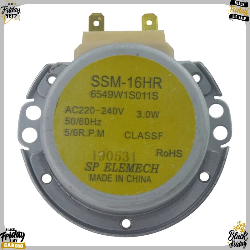 For LG Microwave Turntable Motor 220V SSM-16HR 6549W1S011S