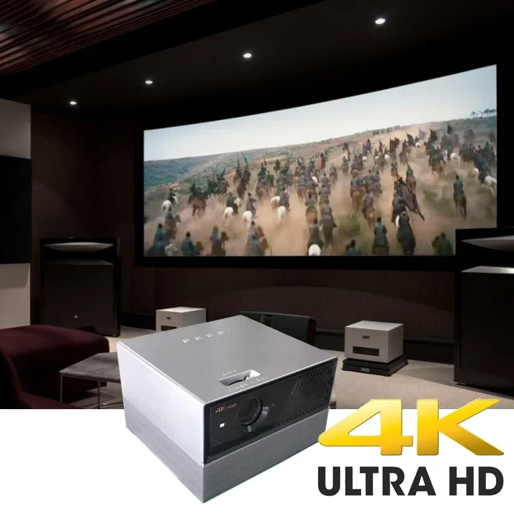 2500 ansi lumen 3lcd 4k ultra hd heimkino theater 4k laser projektor tv