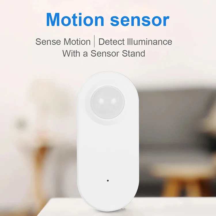 Tuya Zigbee Human Presence+ PIR Motion Detection Sensor Luminance Detector Battery Operated Support Zigbee2mqtt Home Assistant