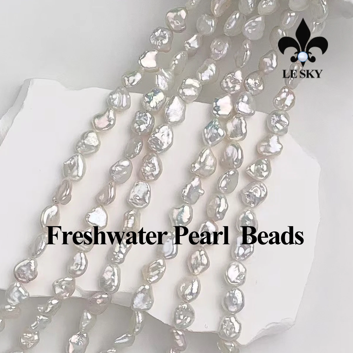 100% Natural Freshwater Pearl Beads Regenerat Petals Pearl Loose Spacer Beaded for Making DIY Jewerly Bracelet Necklace Earrings