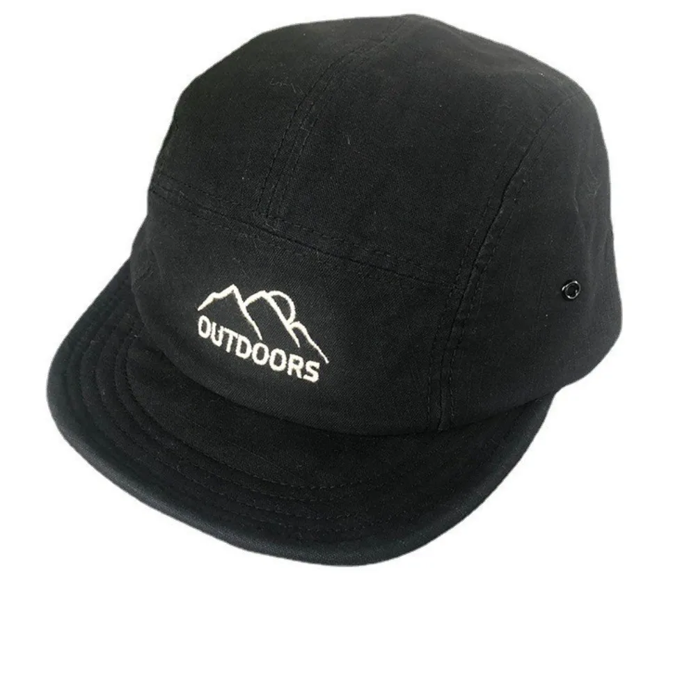 

Short Brimmed Embroidery Baseball Cap Embroidery Mountain Range Streetwear Sports Hat Adjustable Snapback Hip Hop Cap Women