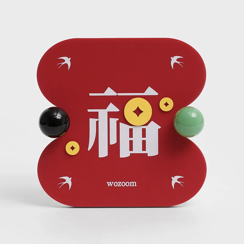 

WOZOOM Lucky TV Cabinet Creative Ornaments Living Room Porch Housewarming New Year's Atmosphere Decoration Gifts