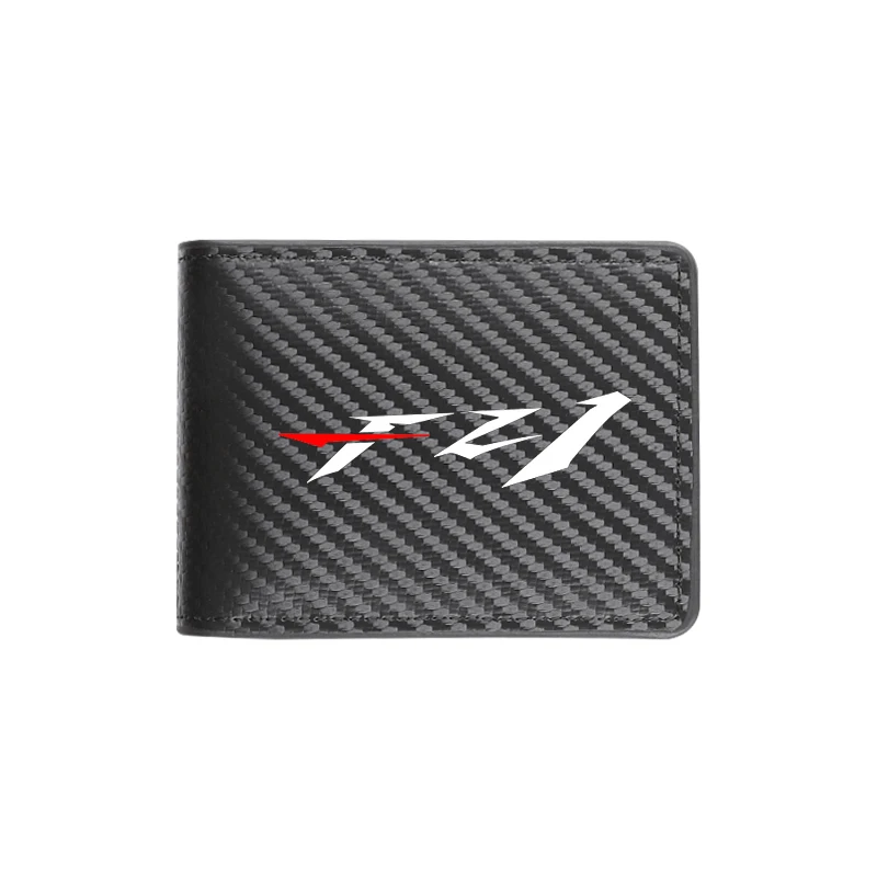 For YAMAHA FZ1 FAZER fz 1 Carbon Fiber Motorcycle Driver License Bag ID Card Holder Wallet