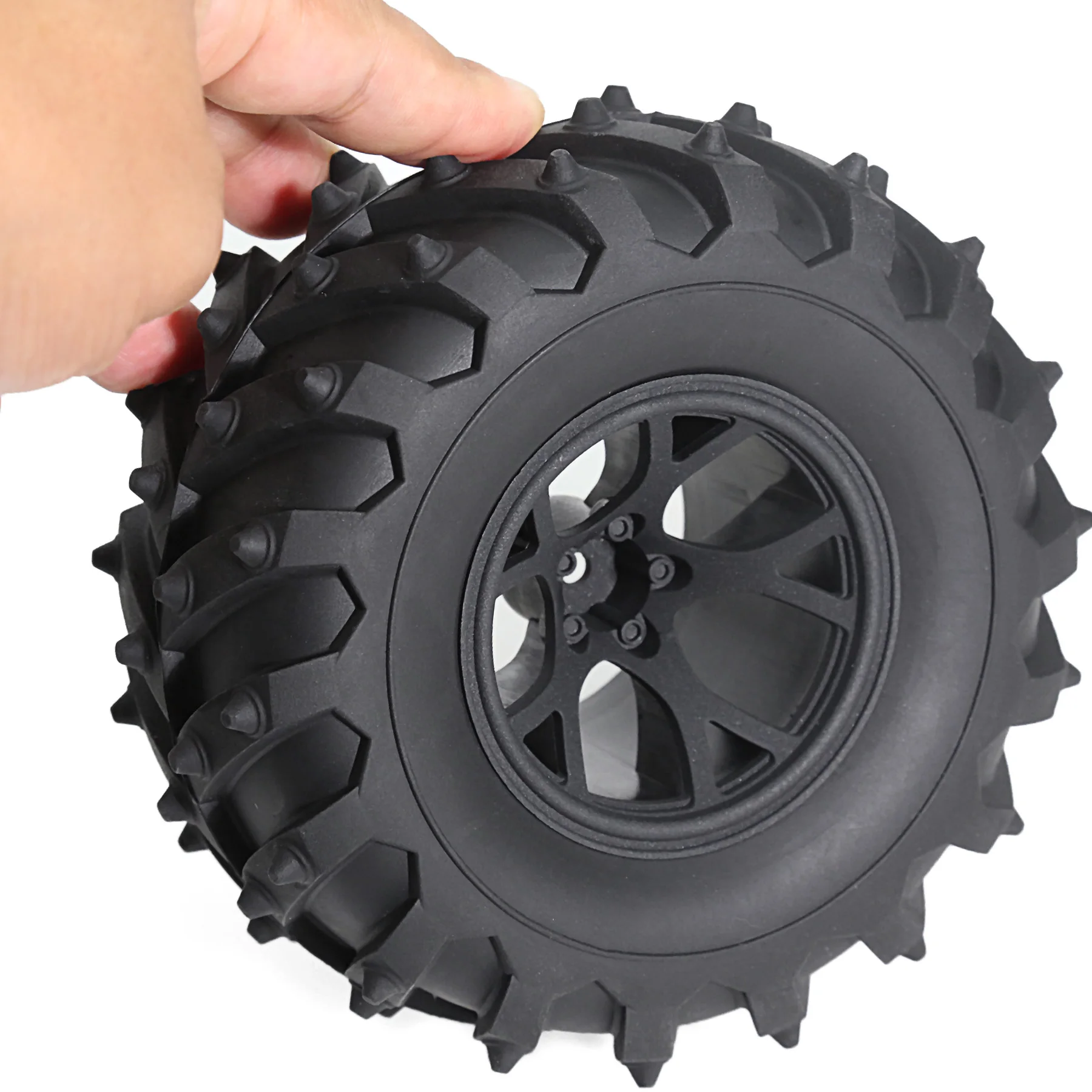 2.2 عجلات وإطارات Beadlock عرافة 12 مللي متر لـ RedCat Volcano Traxxas Rustler HPI HSP Tamiya Exceed Himoto 1/10 شاحنة كبيرة للطرق الوعرة