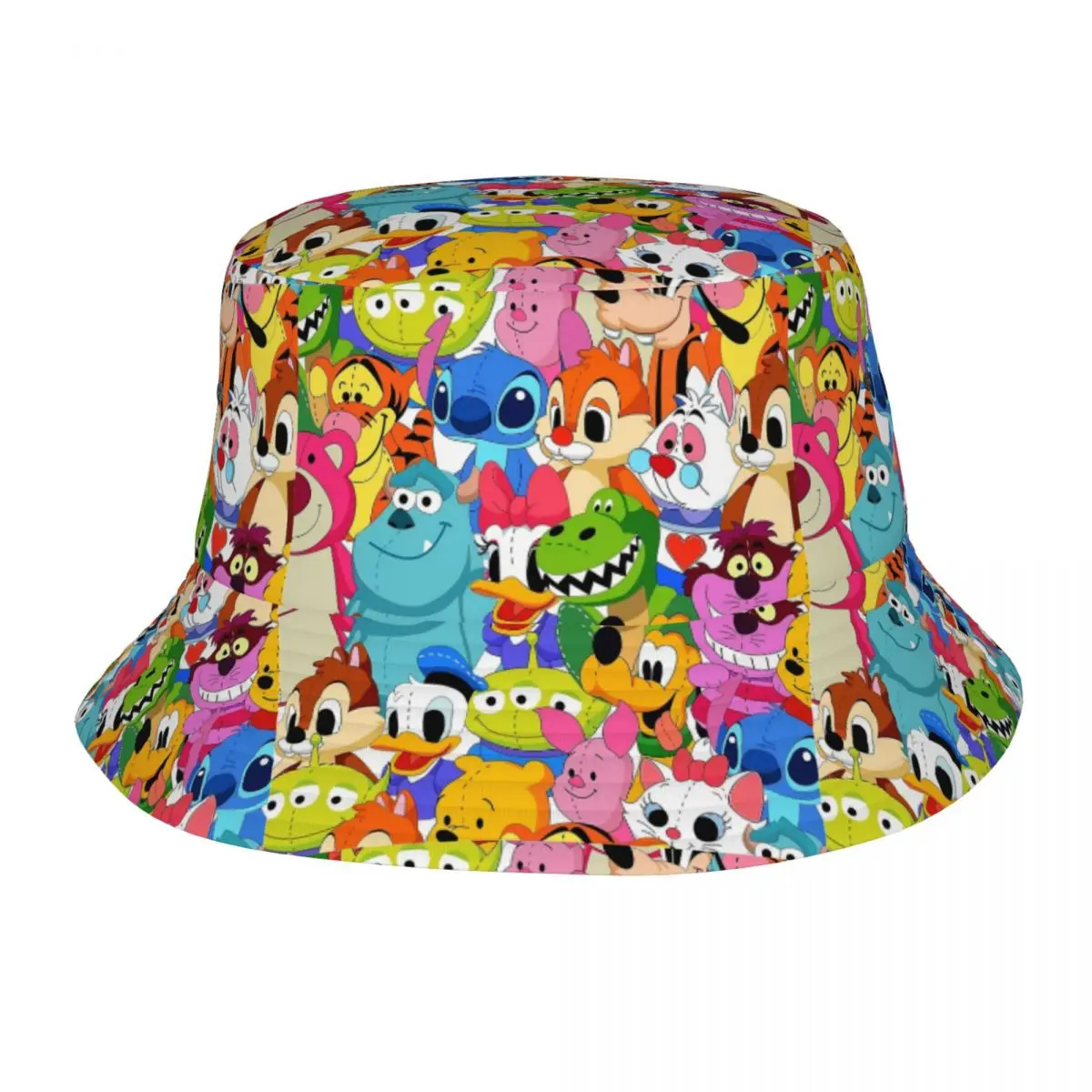 Style Monsters Inc Comic Sulley Cartoon Bucket Hat Unisex Lightweight Camping Fishing Cap Hot Summer Headwear