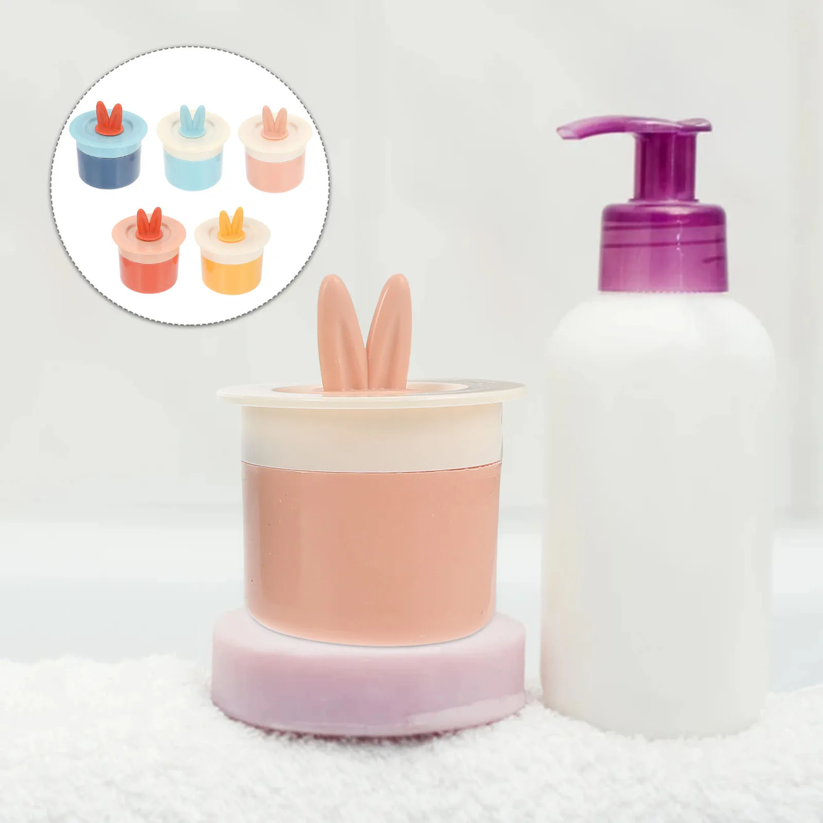 

5 Pcs Bubble Tool Foaming Facial Cleaner Bubbler PP Bath Maker Cleansing Foamer
