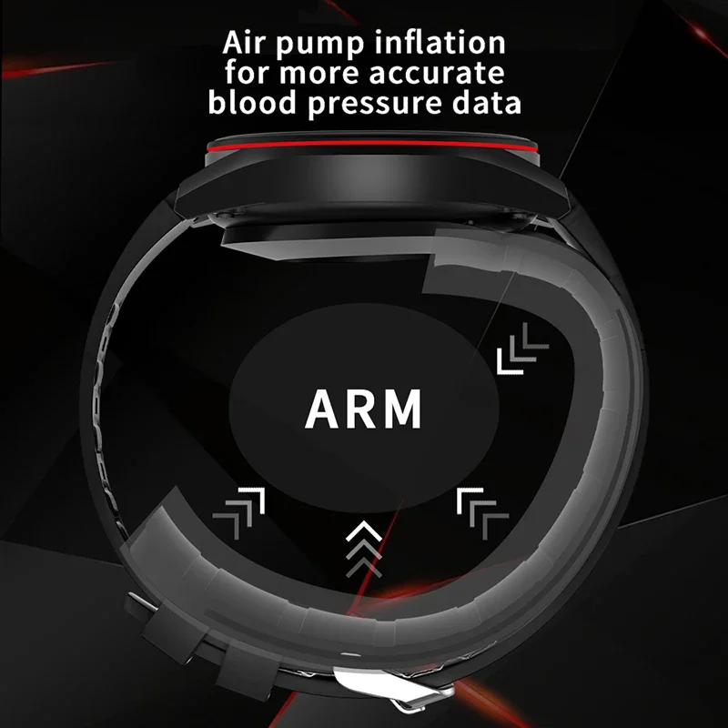 2022 Hi-Q Body Monitor H01 watch Full-time Heart Rate Blood Pressure Sports Fitness Watch