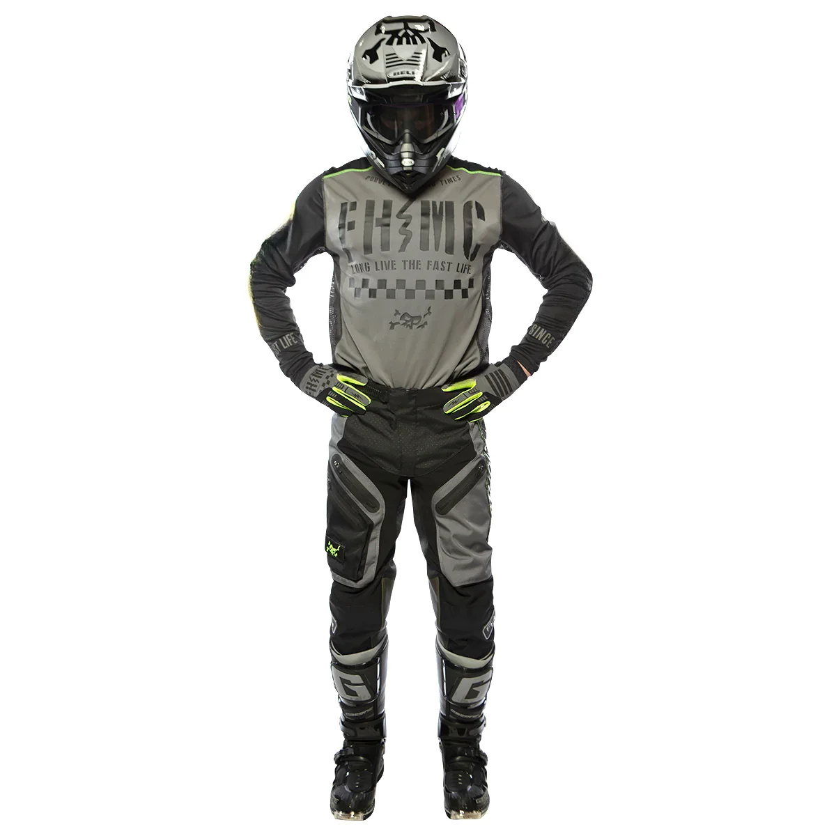 2025 shift MX Off Road Motocross Gear Set Moto Kit FH Enduro Jersey Set Crossmotor Combo's Motorpak