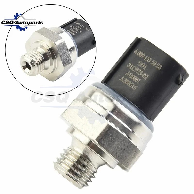 A0091535028 3 Pins Exhaust Pressure Sensor Or Mercedess Car Truck Accessories For Benz OM642 3.0 Durable Engine Sensor