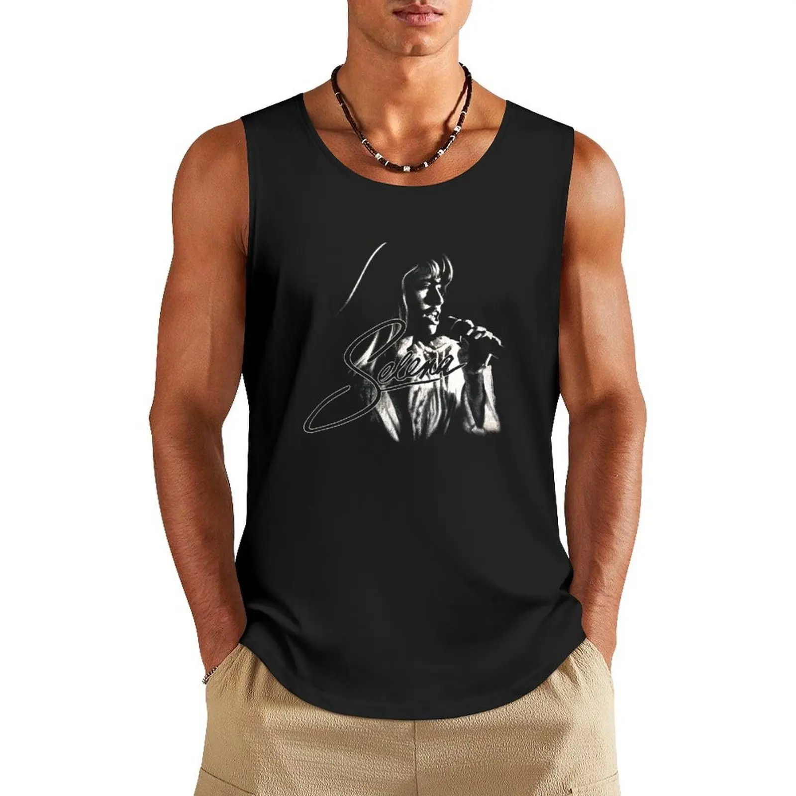 

Signature For My Fan Tank Top sleeveless muscle t-shirt t-shirt for men Vests