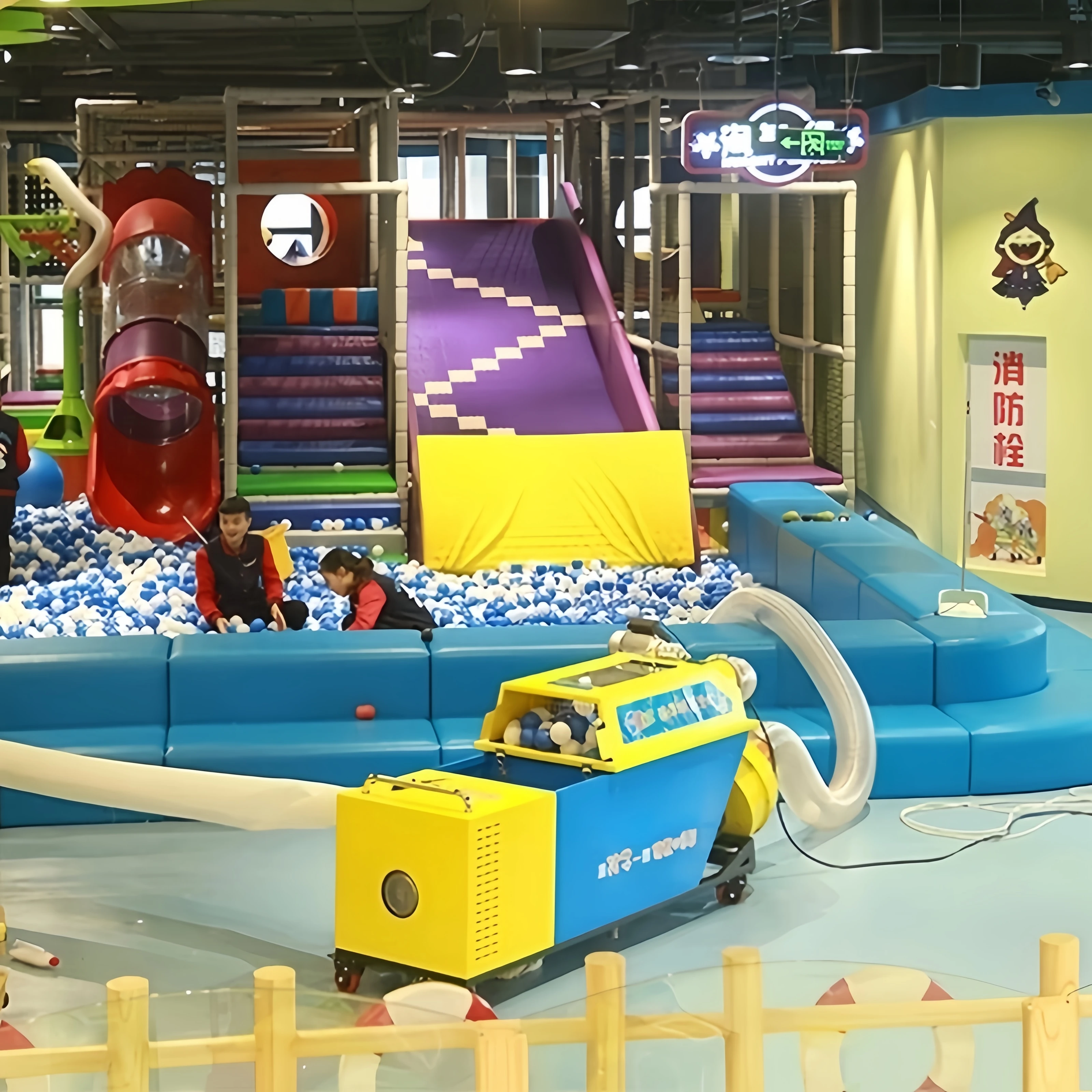 Ocean Ball Pit Cleaning Disinfection Plastic Ball Washing Machine Plastic Ocean Ball Wash for Commercial Indoor Playground