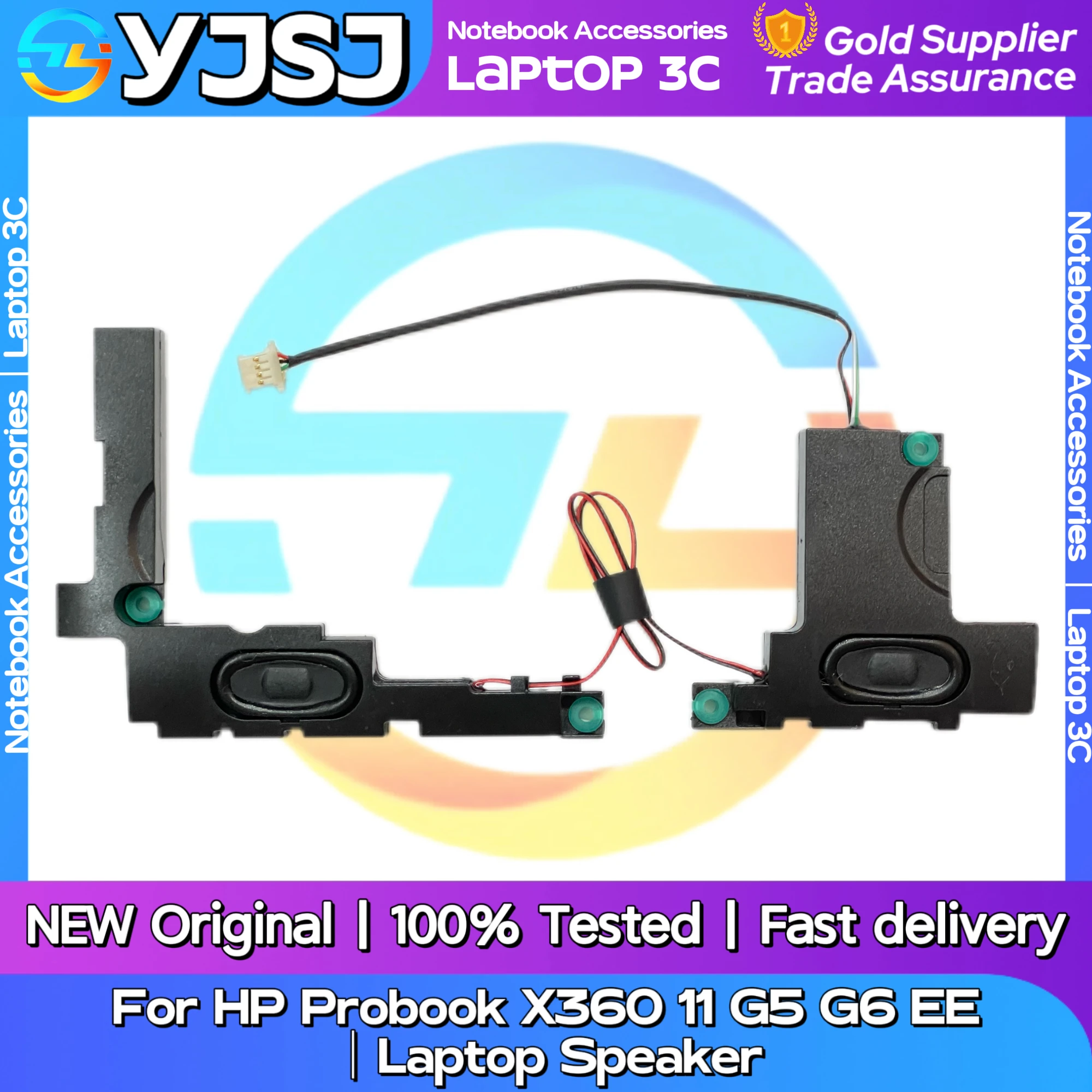 

New Original Laptop Notebook Audio Speaker For HP Probook X360 11 G5 G6 EE built-in left and right speaker horn audio