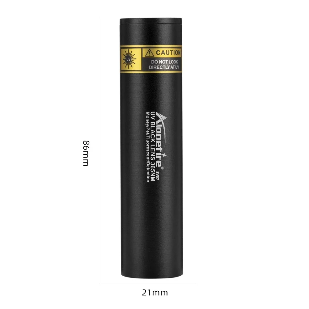 Linterna UV 365nm recargable USB – Detección orina y billetes falsos - imagen 2