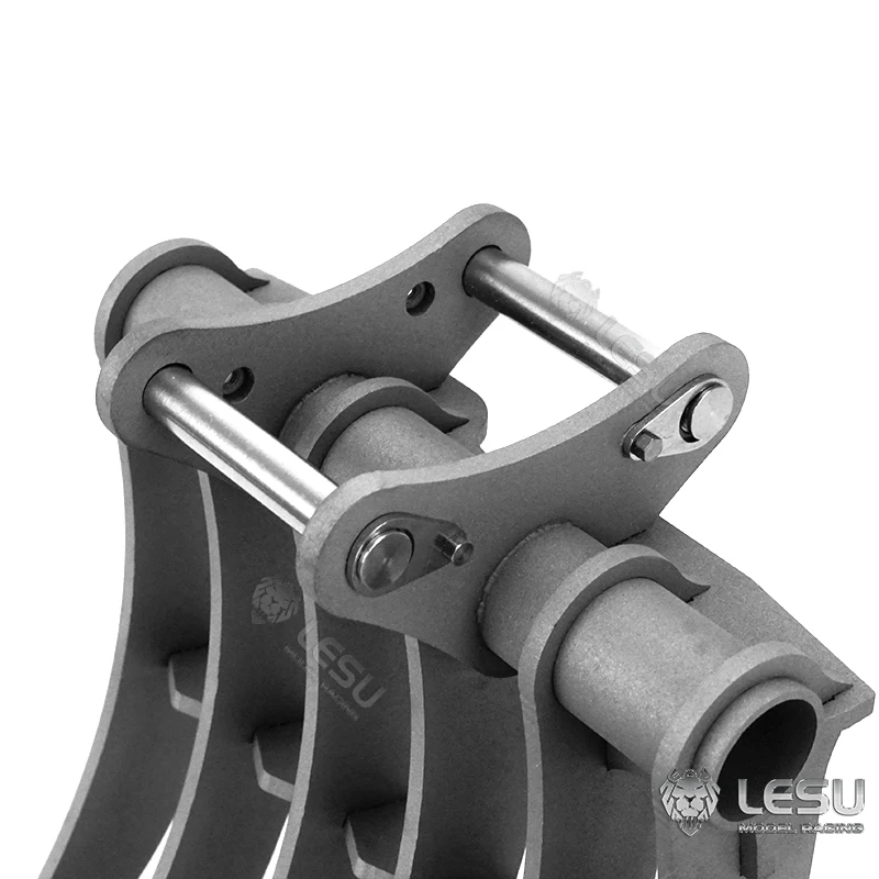 

Металлический скрепер-грабли Lesu, запасные части для игрушечного гидравлического радиоуправляемого экскаватора 1/14 AC360, машинка-экскаватор на пульте управления