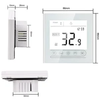 MINCO HEAT Tuya WiFi Smart Thermostat 16A for Electric Floor Heating System Temperature Voice Controller for Google Home Alexa - Image 2