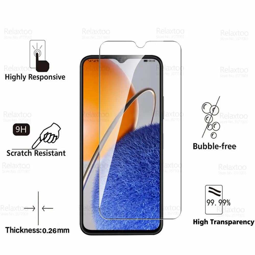 2To1 Camera Tempered Glass Huawey Nova Y61 Screen Protector For Huawei NovaY61 Y 61 61Y 4G EVE-LX9 EVE-LX3 Cover Protective Film