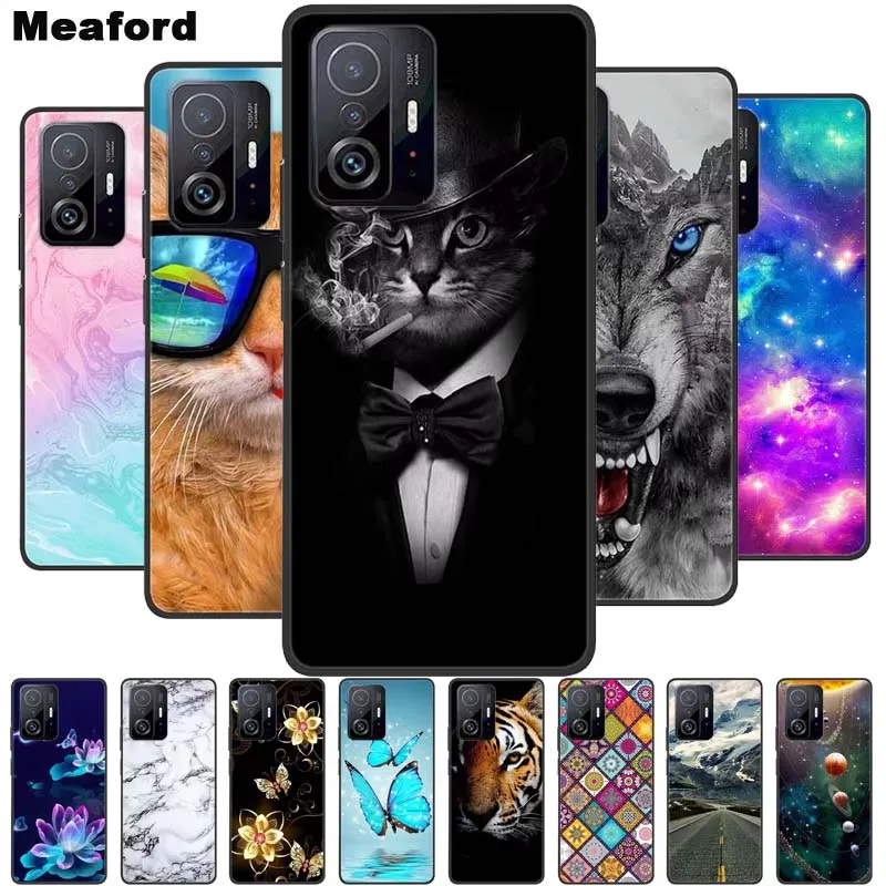 For Xiaomi mi 11T Pro Case Silicon Back Cover Phone Case For Xiaomi 11T Mi11T 11 T Pro 2021 Soft Case  for Xiaomi 11T Pro Coque