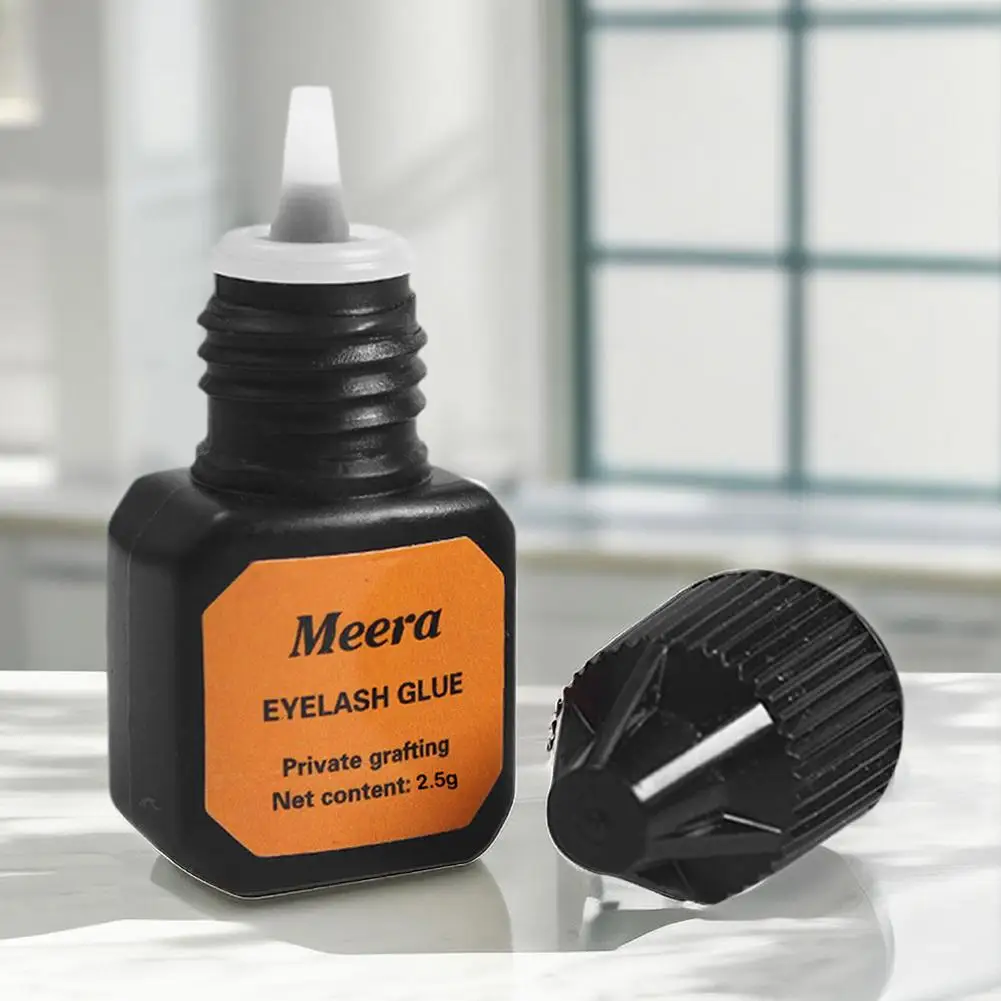 5 مللي مقاوم للماء سريع الجفاف طويل الأمد رمش الغراء قوي كاذبة رمش تمديد الغراء لينة لاصق لتطعيم جلدة