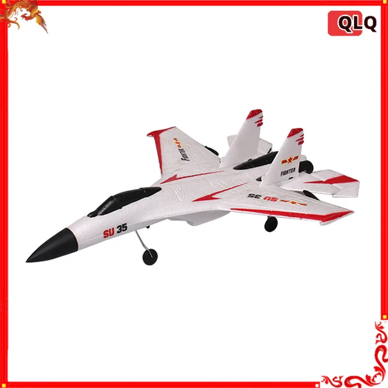 Rc Plane J-11 Su35j11 Remote Control Aircraft Three Channel Remote Control Glider Fixed Wing Foam Children'S Model Aircraft