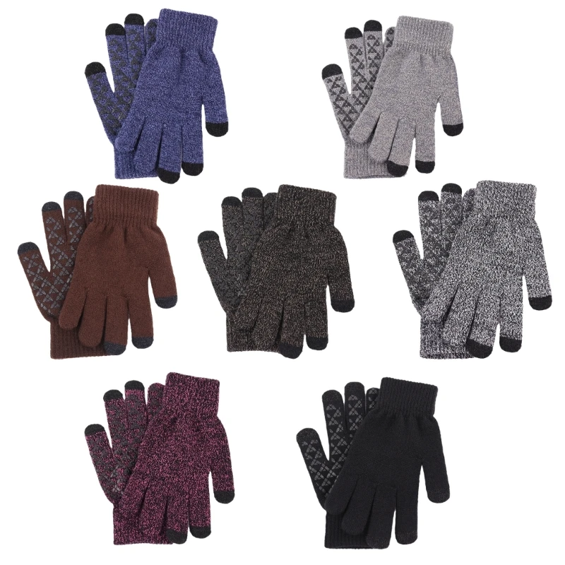 Guantes invierno para pantallas táctiles, guantes universales para adultos, guantes para actividades libre