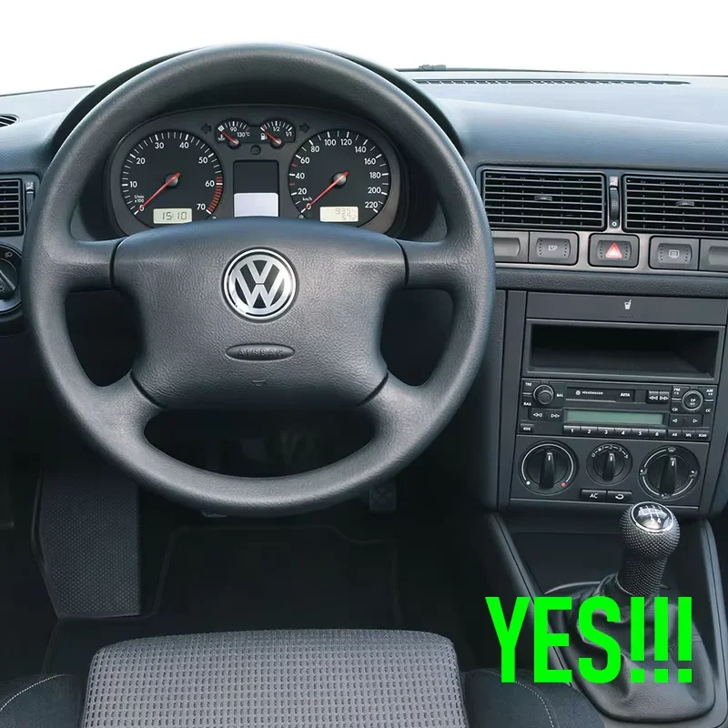 7“ 4+64GB Android15  Car Radio  For VW GOLF IV 1998-2006  Universal Multimedia Carplay Wifi GPS Navigation 2Din
