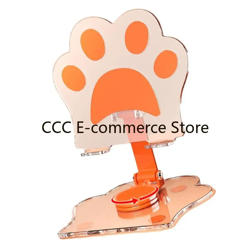 Double Rod Reinforced Phone Stand Featuring Small Foldable Design not Scratch Desktop Phone Stand for Travel Office Use R58A