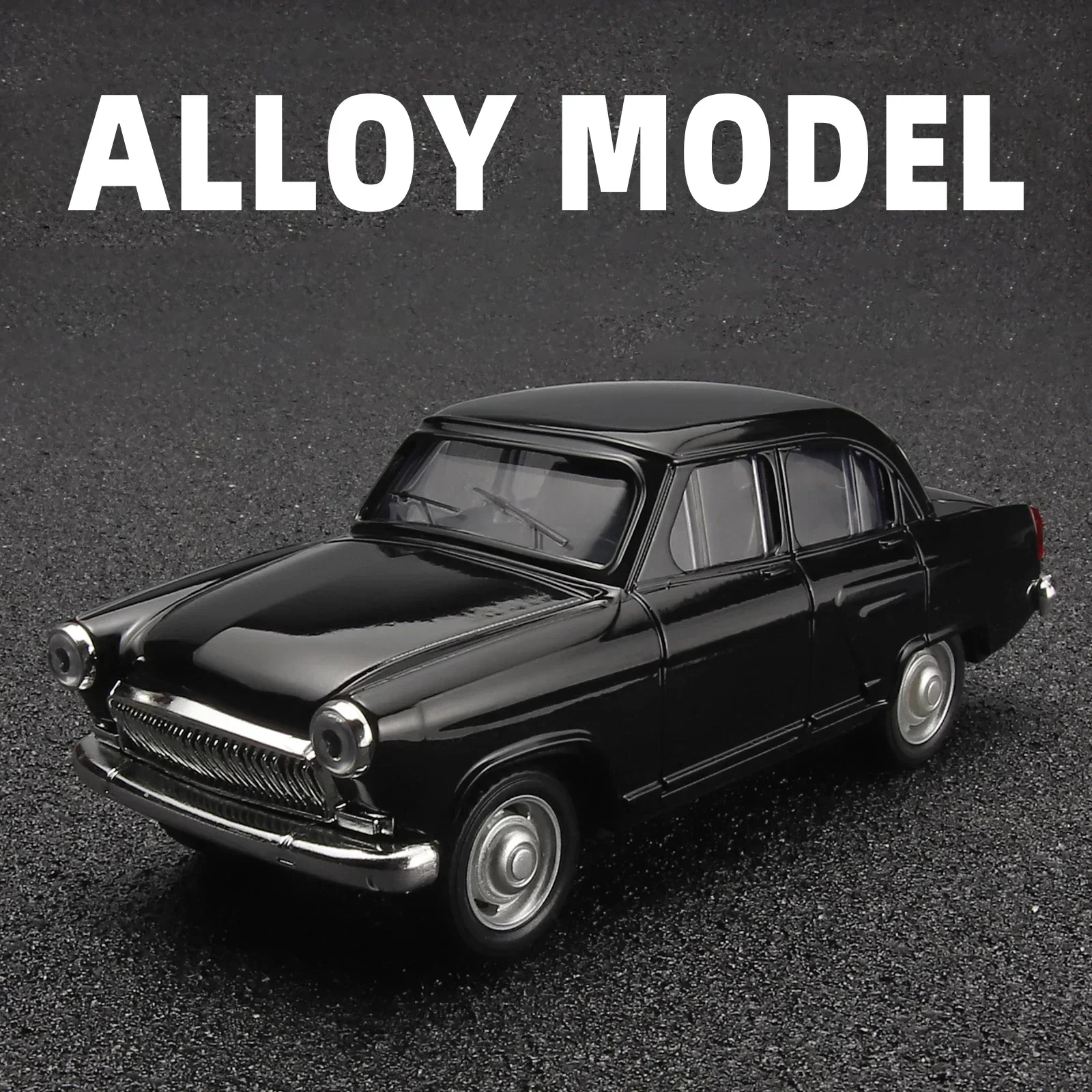 1:43 Volga GAZ-21 Classic Vehicle Alloy Car Model Diecast Metal Toy Car Model Simulation Miniature Collection Kids Gifts For Boy