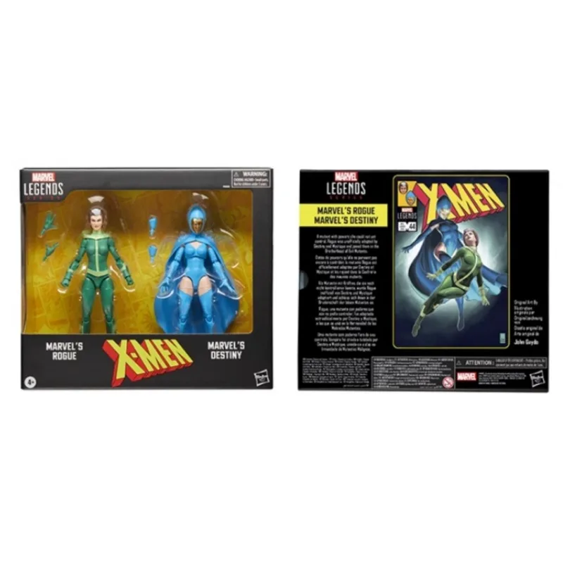 Hasbro Original Genuine Marvel Legends Series X-Men Rogue Anna Marie Destiny Irene 15cm Assembly Model Toys Action Figures Gifts