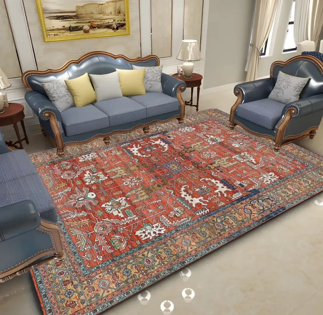 

Коврики для гостиной Bohemia Deluxe, противоскользящие коврики для спальни, большой ковер для гостиной, персидский ковер, моющийся