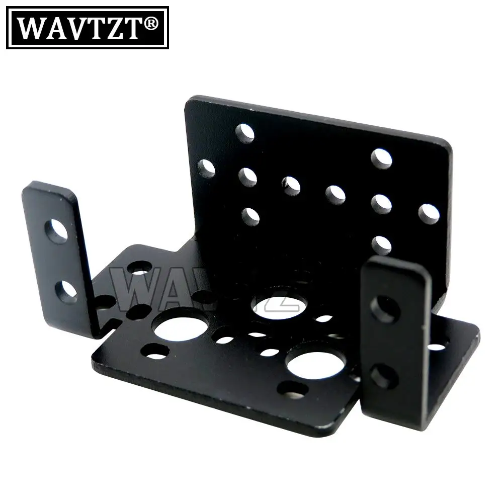 WAVTZT For MG995 MG996R MG945 MG946R Steering Gear Pan and Tilt Mount Mechanical Robot Servo Mount Set